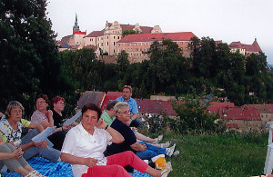 Letzte Chorstunde auf dem Protschenberg vor der Sommerpause