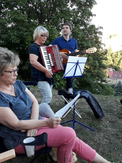 Singen auf dem Protschenberg