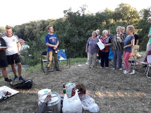 Singen auf dem Protschenberg