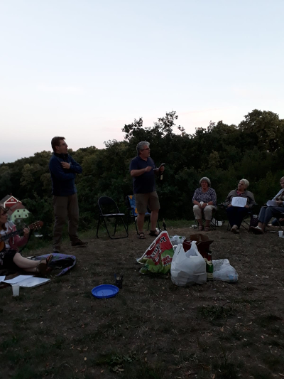 Singen auf dem Protschenberg