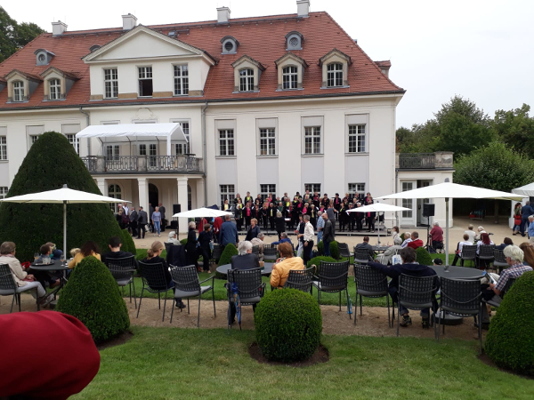 Chorsingen zum Federweißerfest im Schloss Wackerbarth