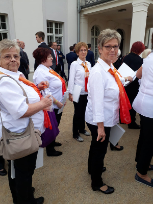 Chorsingen zum Federweißerfest im Schloss Wackerbarth