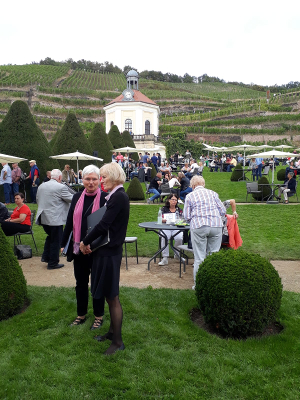 Chorsingen zum Federweißerfest im Schloss Wackerbarth