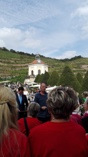 Chorsingen zum Federweißerfest im Schloss Wackerbarth