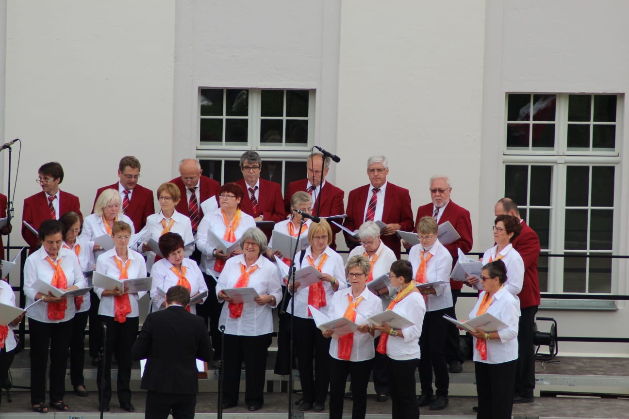 Chorsingen zum Federweißerfest im Schloss Wackerbarth