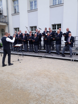 Chorsingen zum Federweißerfest im Schloss Wackerbarth