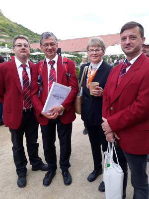 Chorsingen zum Federweißerfest im Schloss Wackerbarth